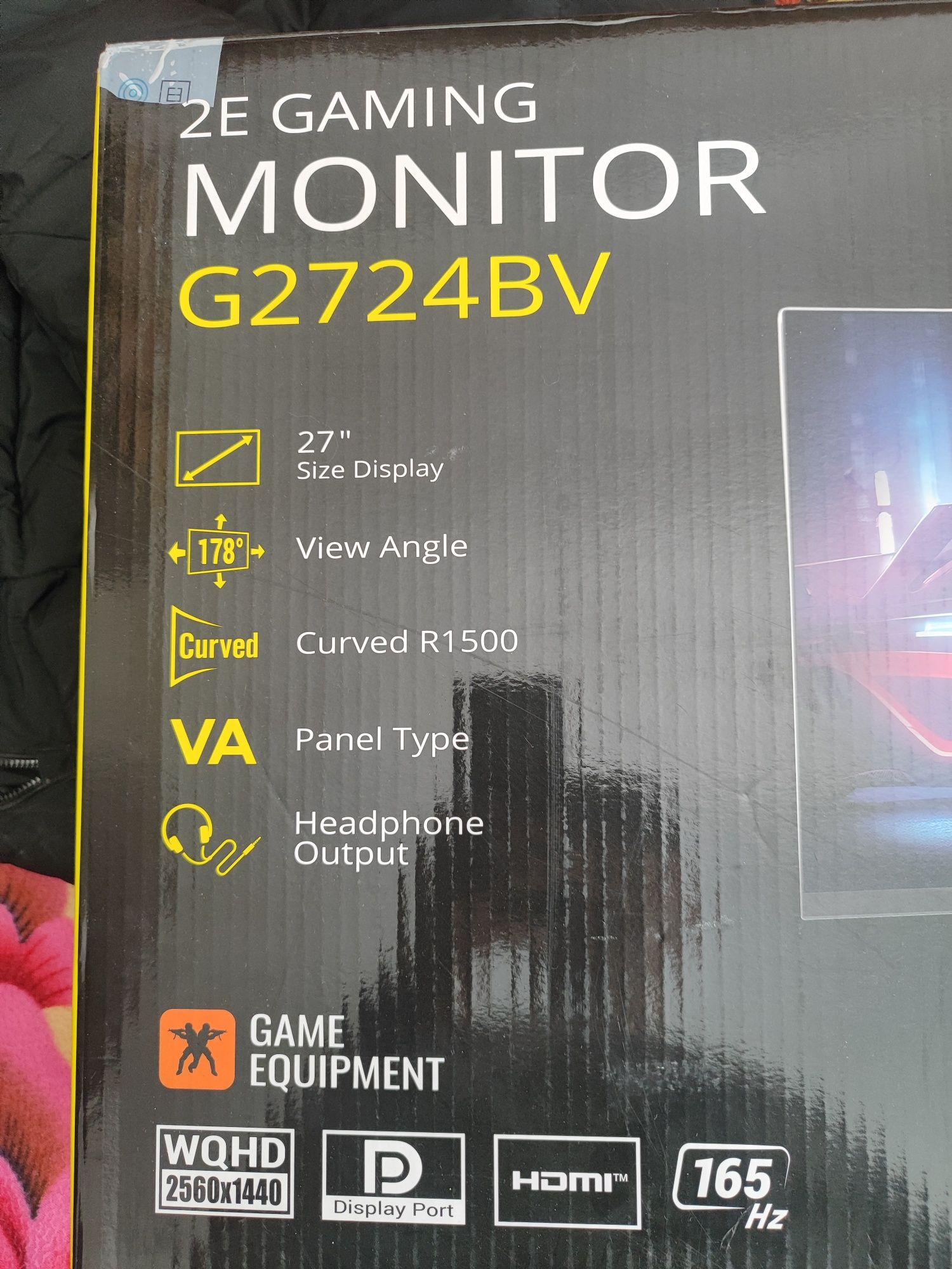 Монитор 2E Gaming G2724BV