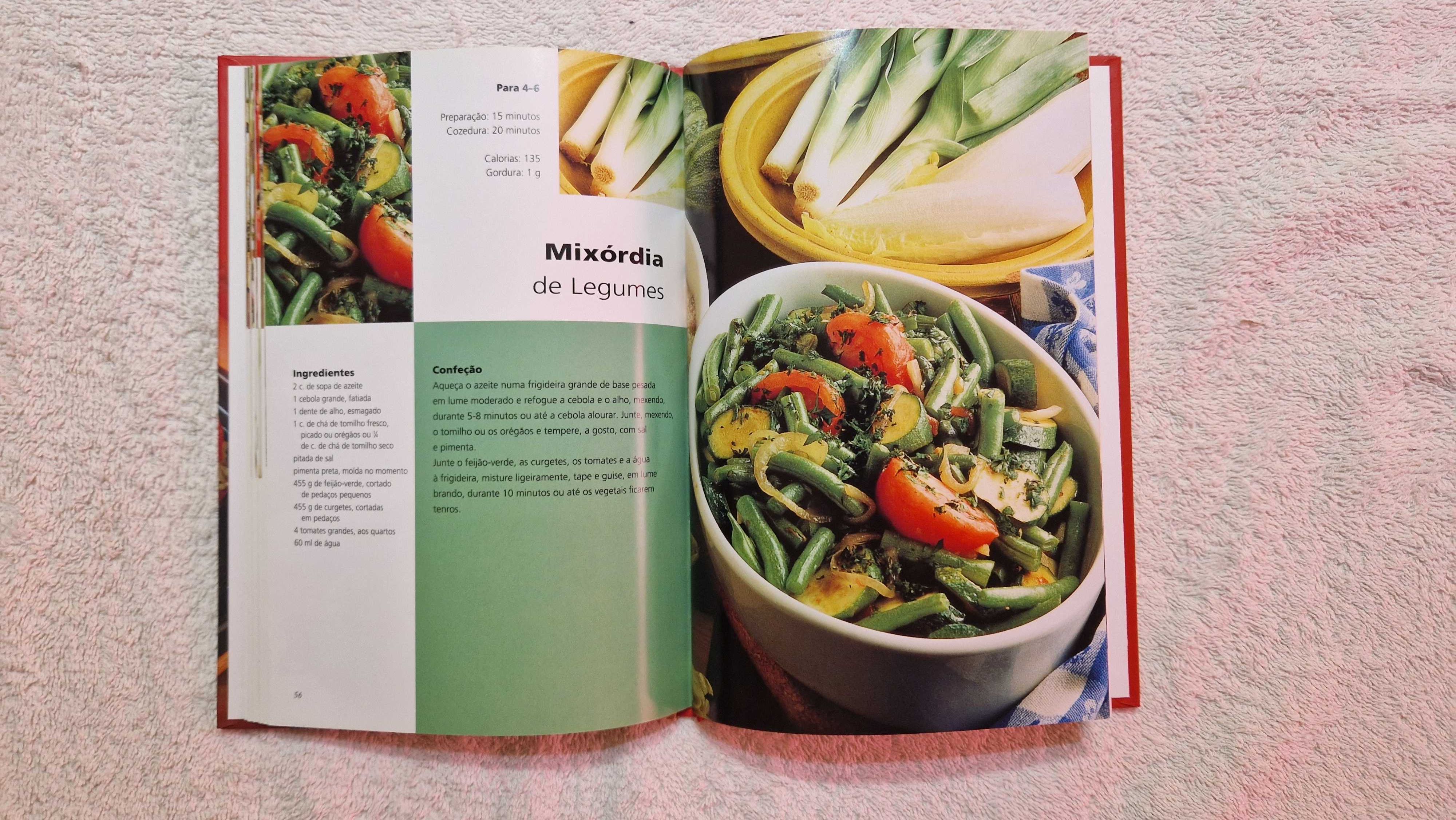 Livro "Cozinha Vegetariana"