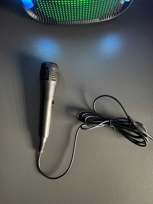 Głośnik Bluetooth SUPER BASS GY-802 Kolumna LED z mikrofonem i pilotem