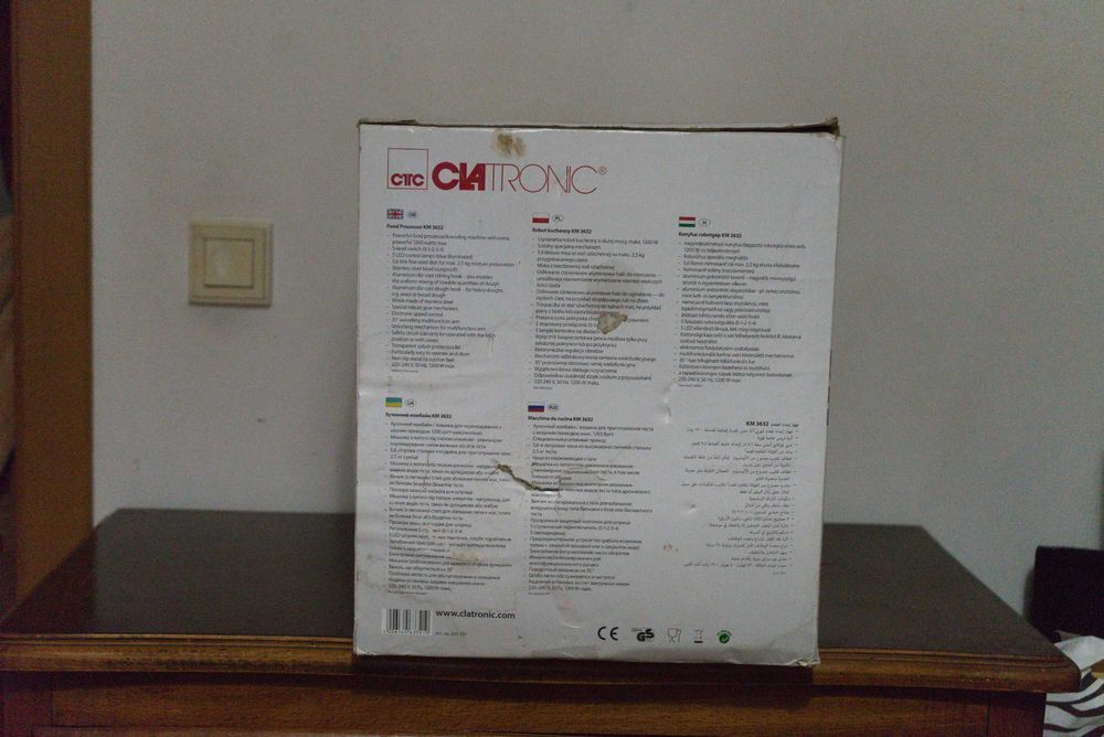 Robot de cozinha Clatronic KM 3632 – Pouquíssimo uso!