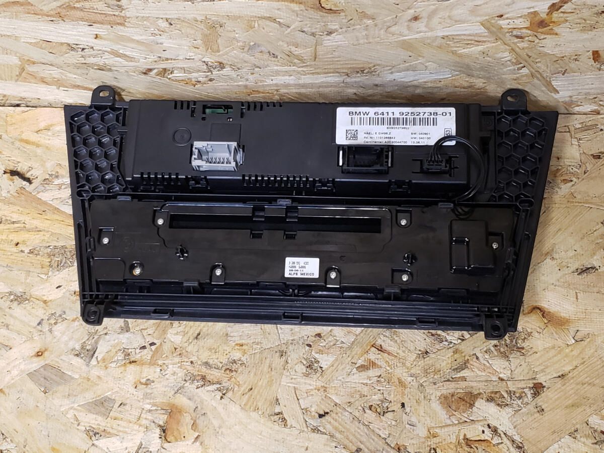 Блок управления печки/климат-контроля BMW X3 F25 64119252738 разборка
