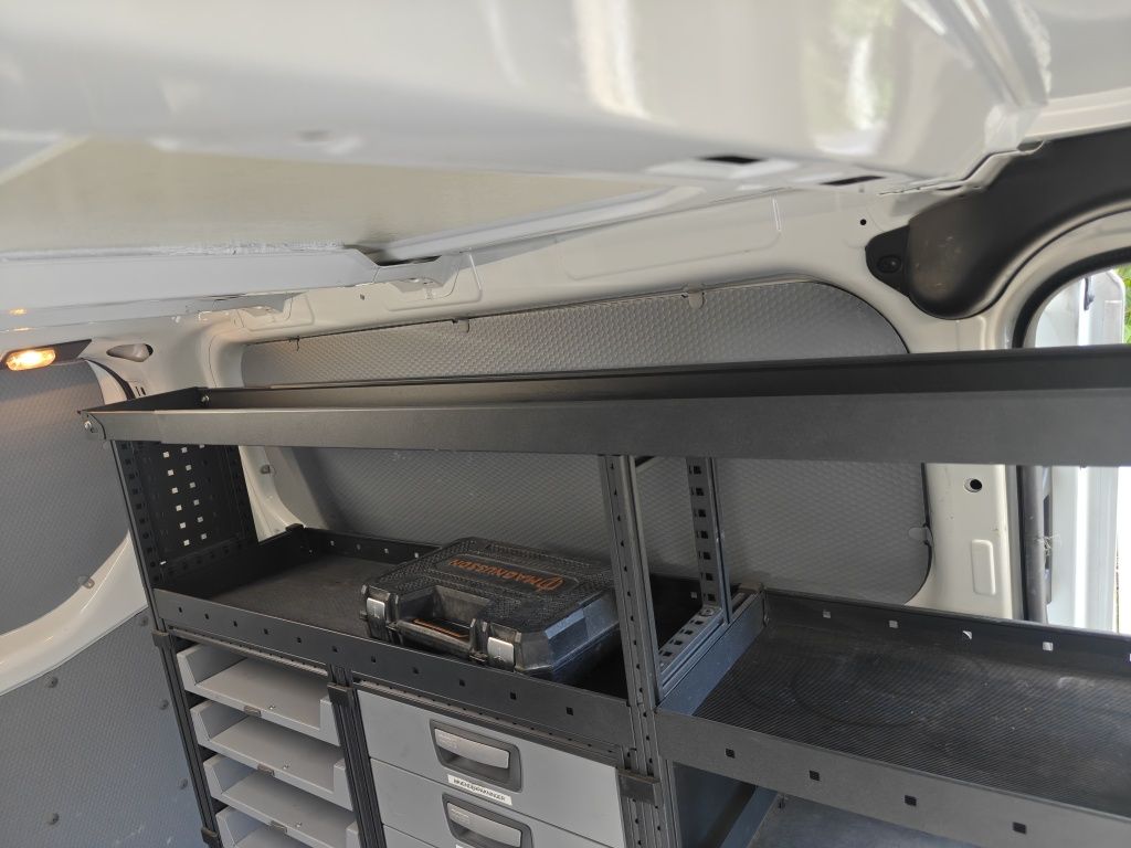 Zabudowa Regały Moduł System Ford custom