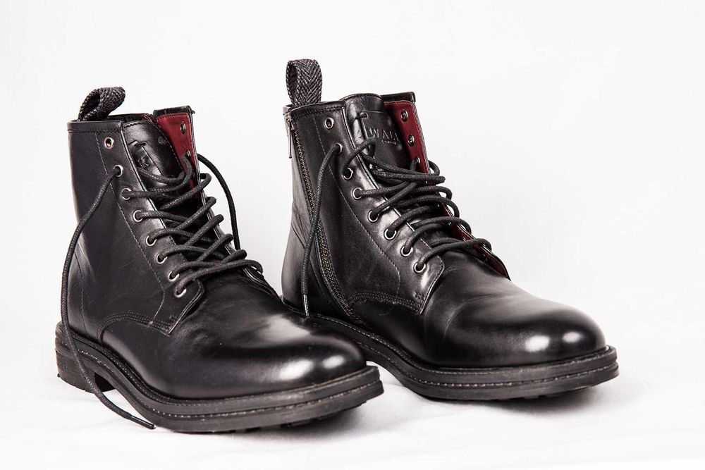 Чоловічі черевики WALK London з натуальної шкіри,  р.42