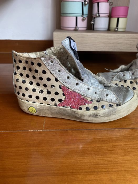 Sapatilhas menina golden goose Francy tamanho 28