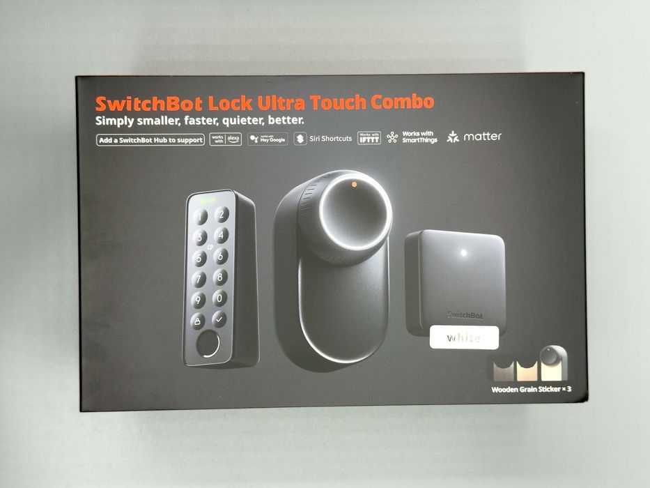 Розумний замок SwitchBot WiFi Smart Lock Ultra з відбитком пальця