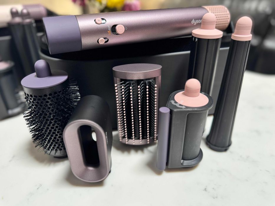 Дайсон стайлер Dyson Airwrap id HS08 Straight Wavy Jasper Plum