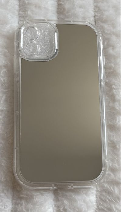 Capa iphone 11 transparente com espelho