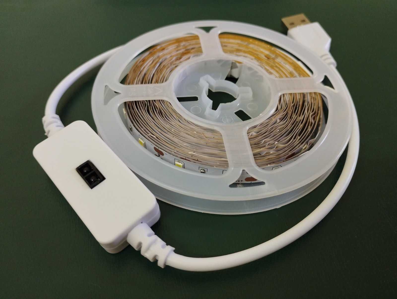 Сенсорна світлодіодна LED стрічка 5v довжиною 5 метрів.