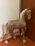 Cavalo decoração em madeira