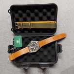 # zegarek Steelflier Pilot 1903, szafir, dwa paski, box - NOWY #