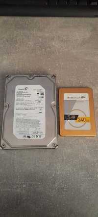 Продам два винта SSD + HDD