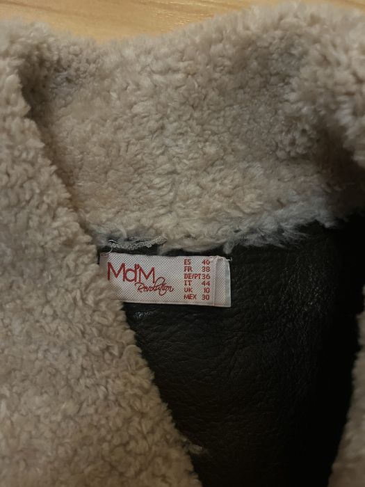 Дублянка дубленка коричнева теді тедді