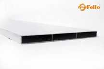 Profil aluminiowy zamknięty 300x20x2 Sztacheta surowy hurt detal deska