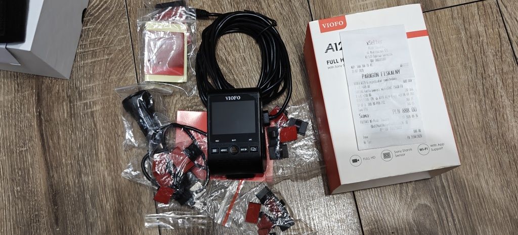 Wideorejestrator Viofo a129 z GPS i Wi-Fi