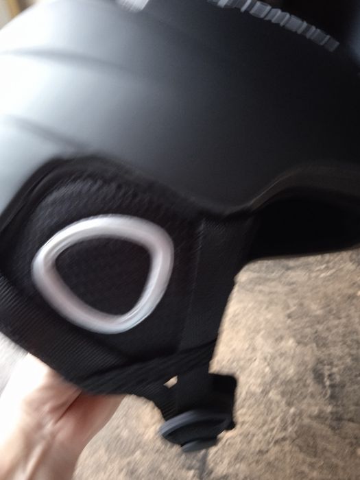 Kask , gogle narciarskie
