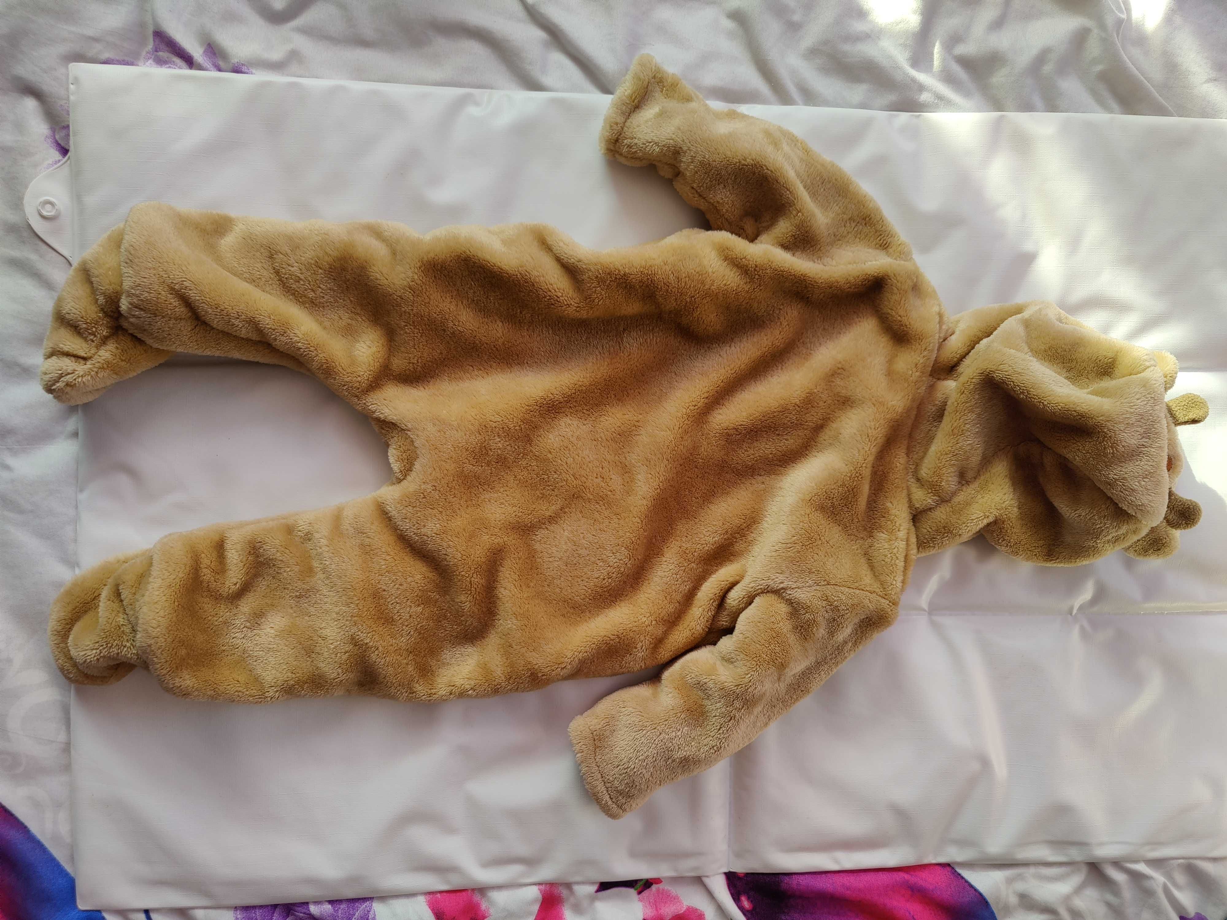 Kombinezon dla noworodka Fisher Price rozmiar 62 Żyrafa
