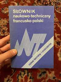 Słownik francusko polski naukowo techniczny