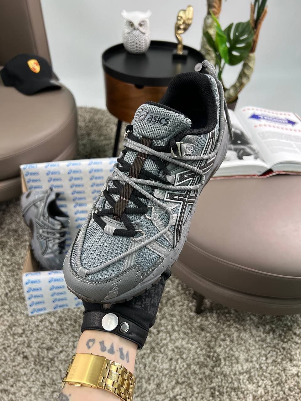 Чоловічі кросівки ASICS Gel-Kahana TR V2 Reflective Dark Grey