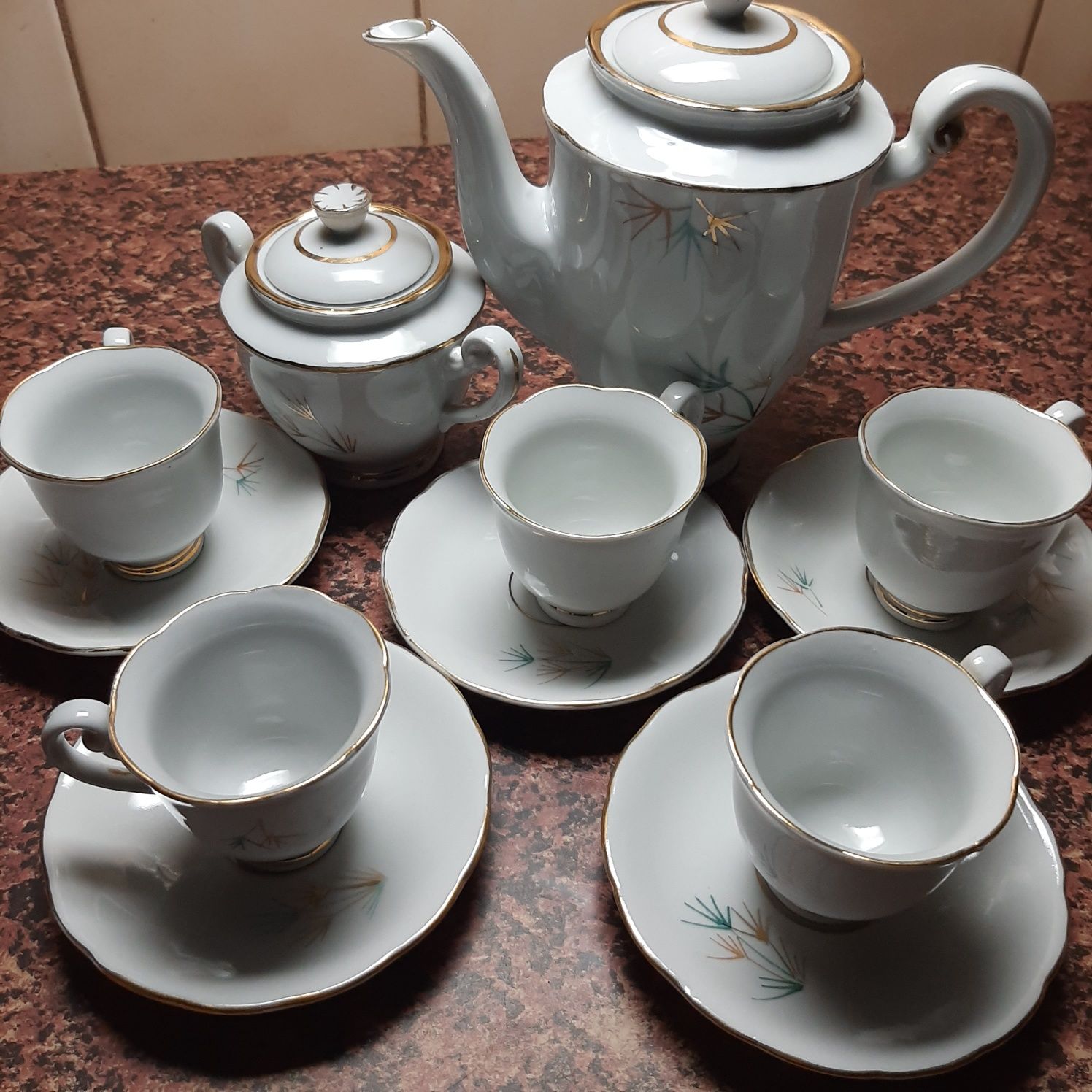 Продам кофейный сервиз 70-x гг.