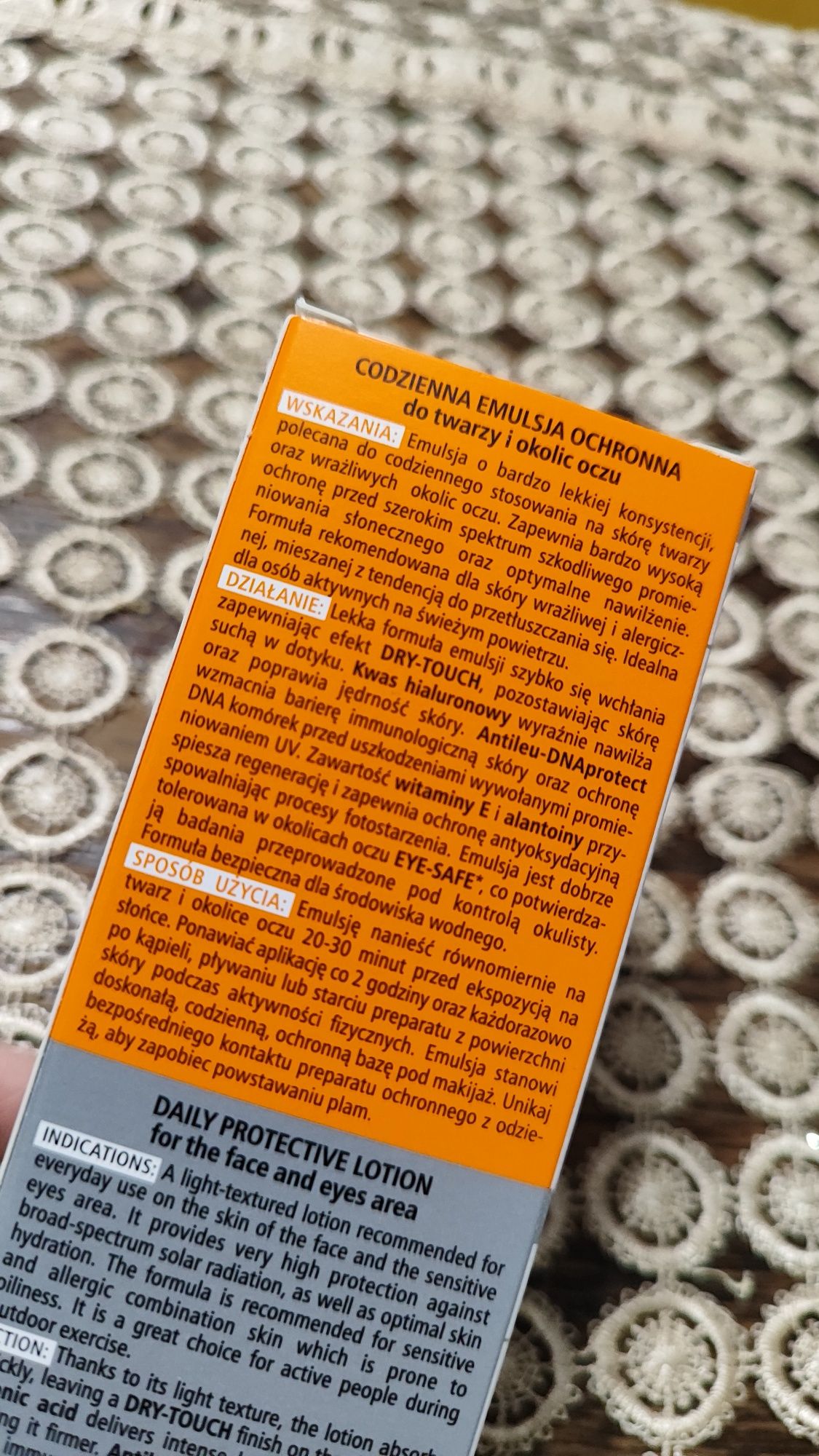 Pharmaceris SPF50, emulsja ochronna do twarzy i oczu