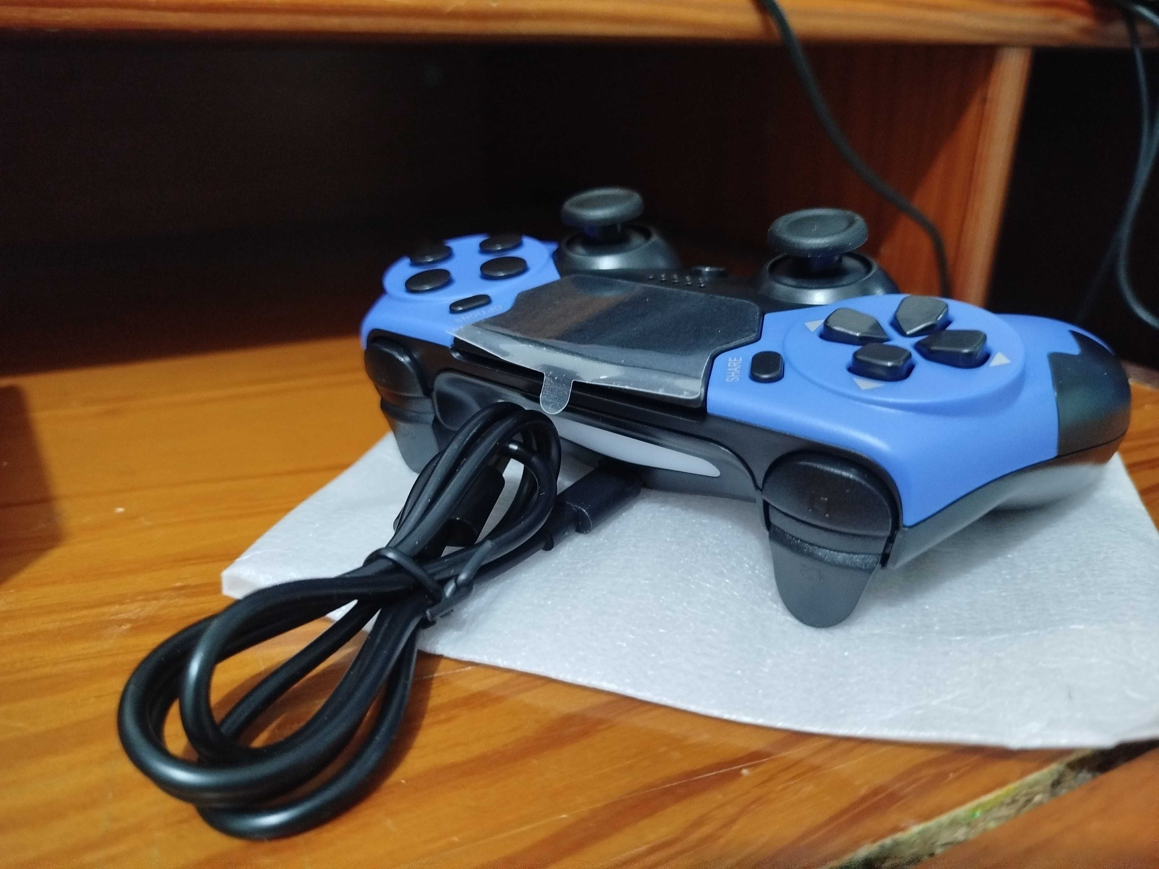 Comando NOVO PS4, PS3 e PC sem fios wireless Bluetooth, cabo incluído