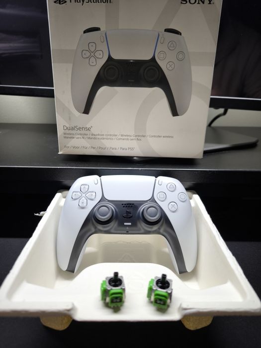 Dualsense com joysticks TMR Favor Union