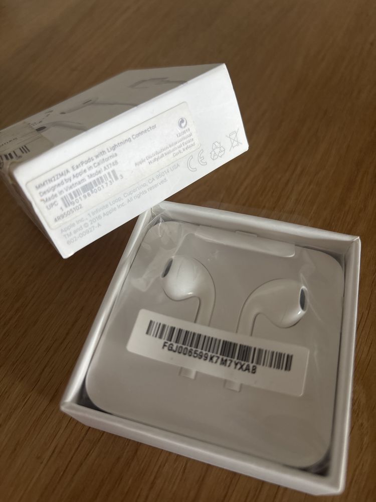Słuchawki douszne APPLE Earpods MMTN2ZM/A Biały