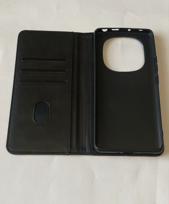 Чехол Xiaomi Redmi Note 14 Pro 4G Шкіра Прошита Книжка з Магнітом