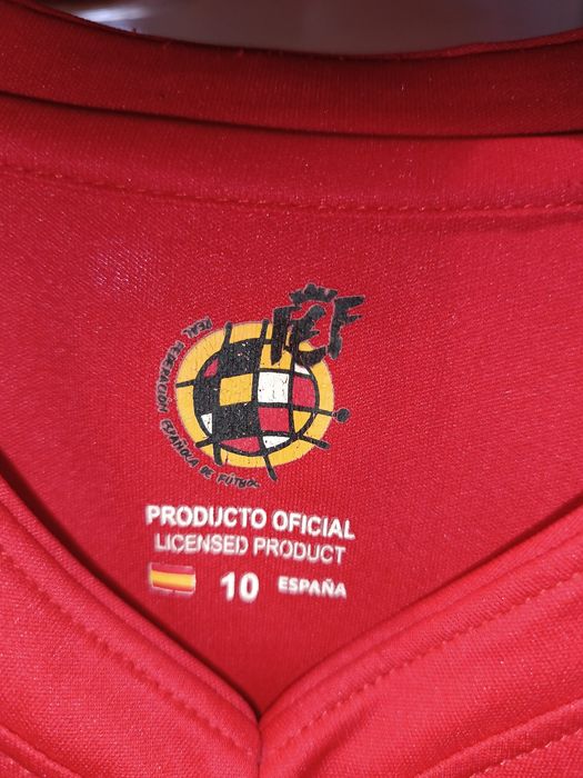 Koszulka piłkarska reprezentacjii Hiszpanii chłopięca rozmiar  XS