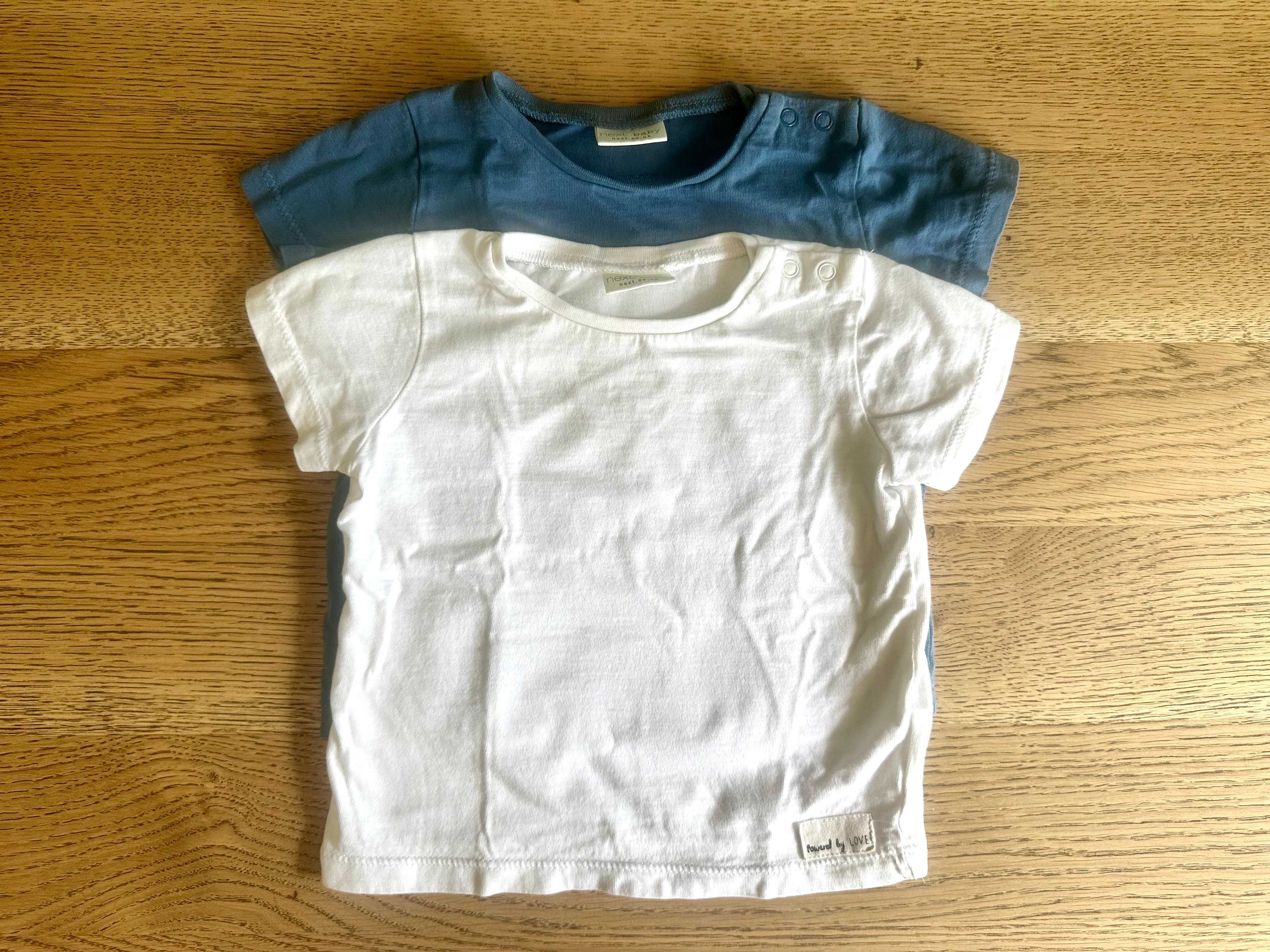 NEXT zestaw 2 koszulek rozmiar 74 (6-9m)