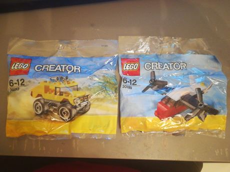 Lego Creator 30283 i 30189 nowe, nieotwierane