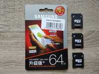 Карта пам'яті Samsung microSDHC 64GB Plus EVO UHS-I Class 10