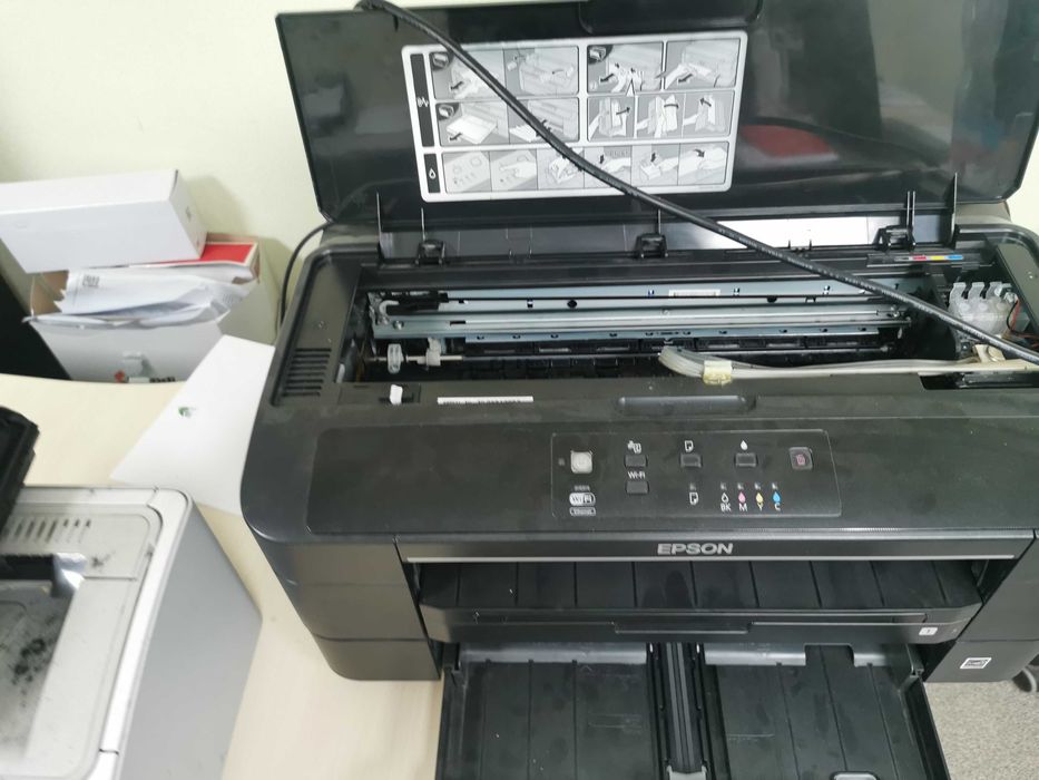 Принтер Epson Workforce WF-7015 с СБПЧ