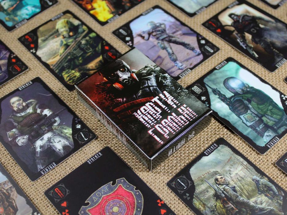 Гральні карти в стилістиці гри S.T.A.L.K.E.R.