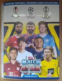 Topps Match Attax Uefa Champions League 21/22 Album + komplet 491 kart