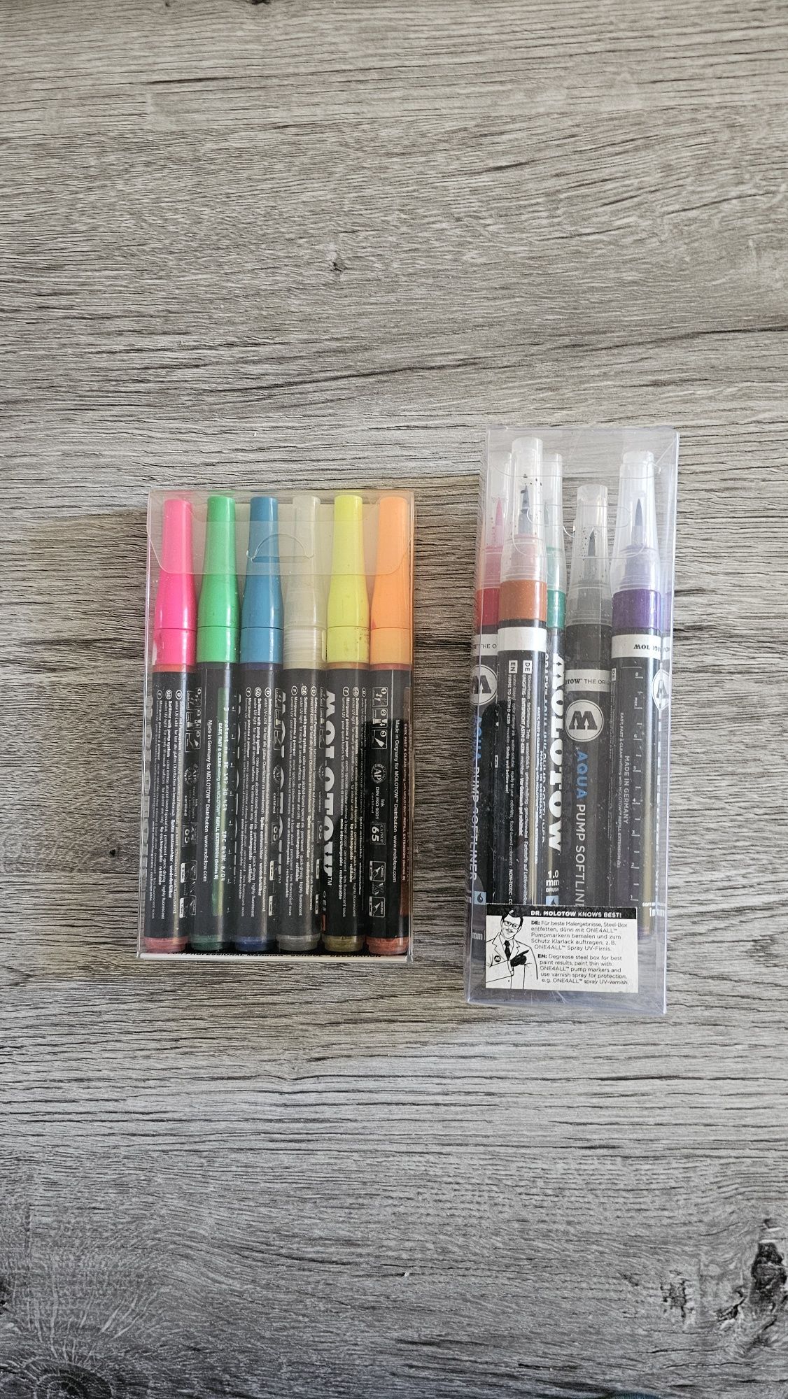 Pack de canetas molotow