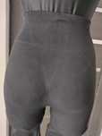 Czarne legginsy damskie
