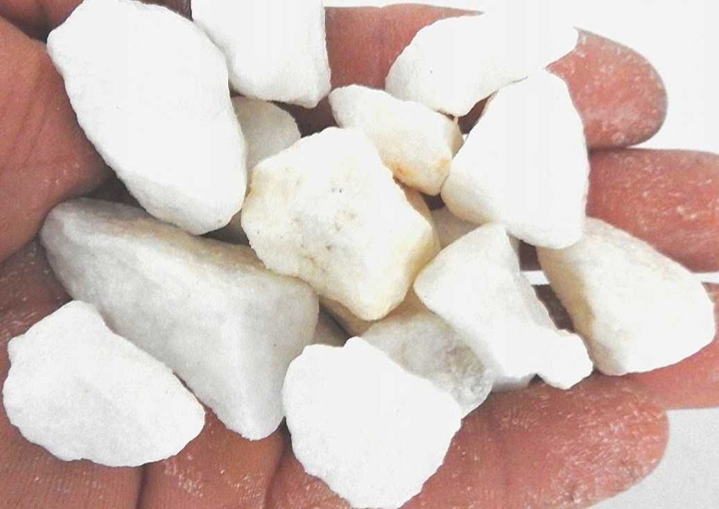 GRYS MARMUR WŁOSKI Bianco Carrara 21-40mm 1000KG dostawa cały kraj !