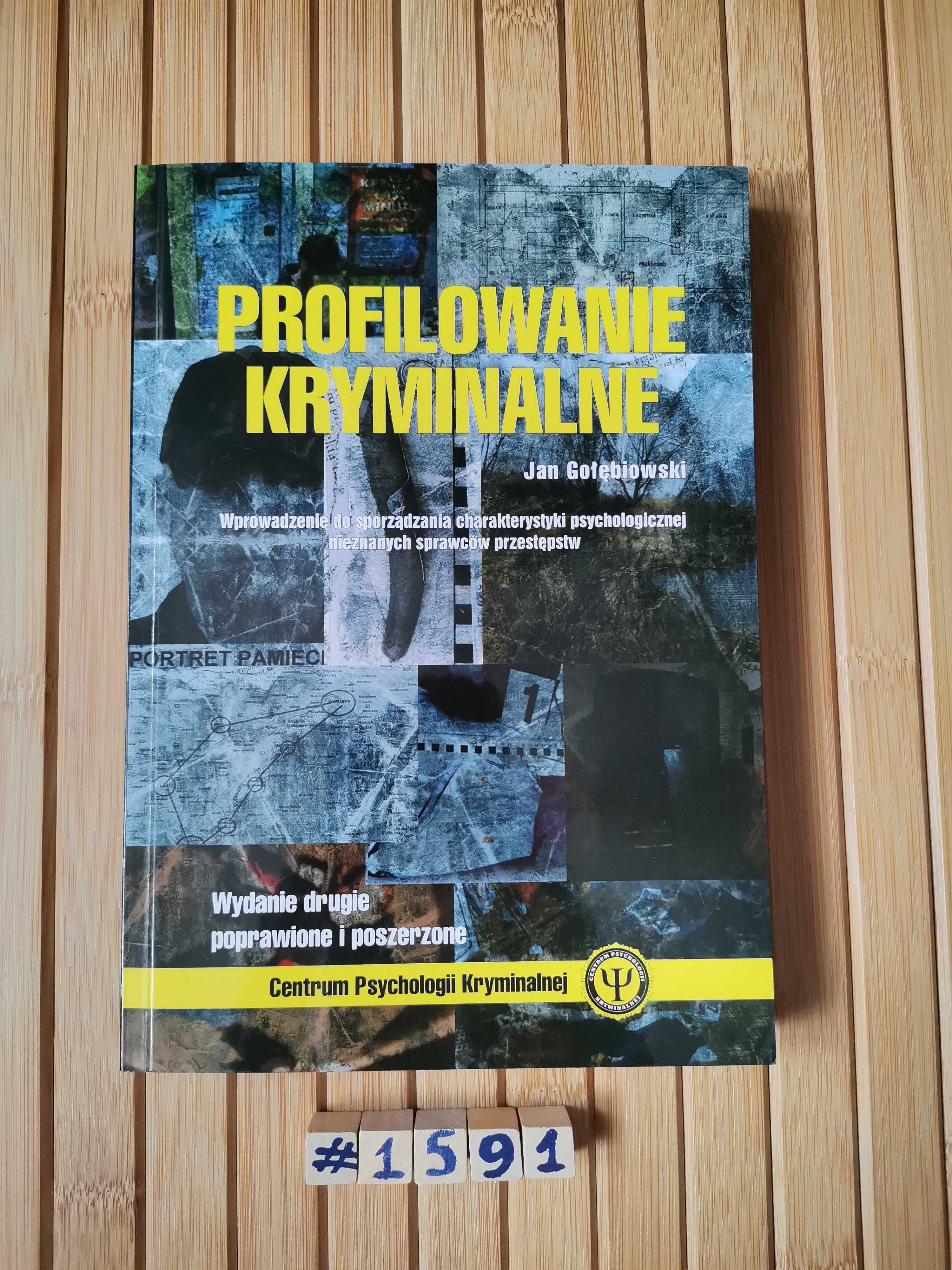 Gołębiowski Profilowanie kryminalne z autografem i dedykacją Real foty