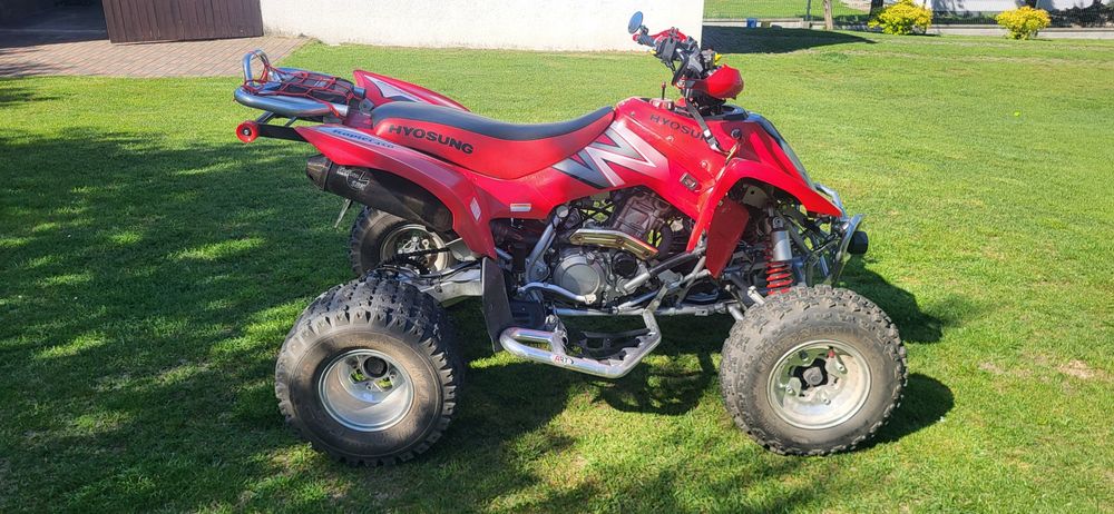 Hyosung Rapier TE 450. 2008r. Zarejestrowany. LTZ/KFX