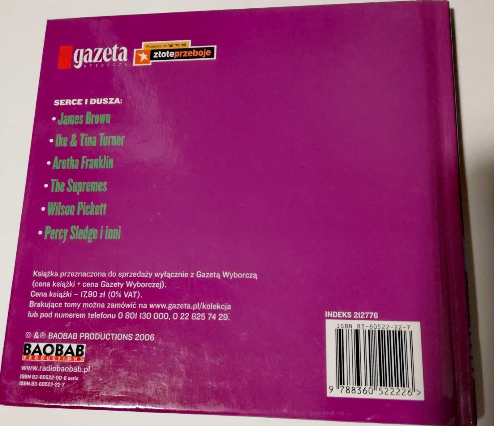 Serce i dusza płyta CD kolekcja James Brown Aretha Franklin funk soul