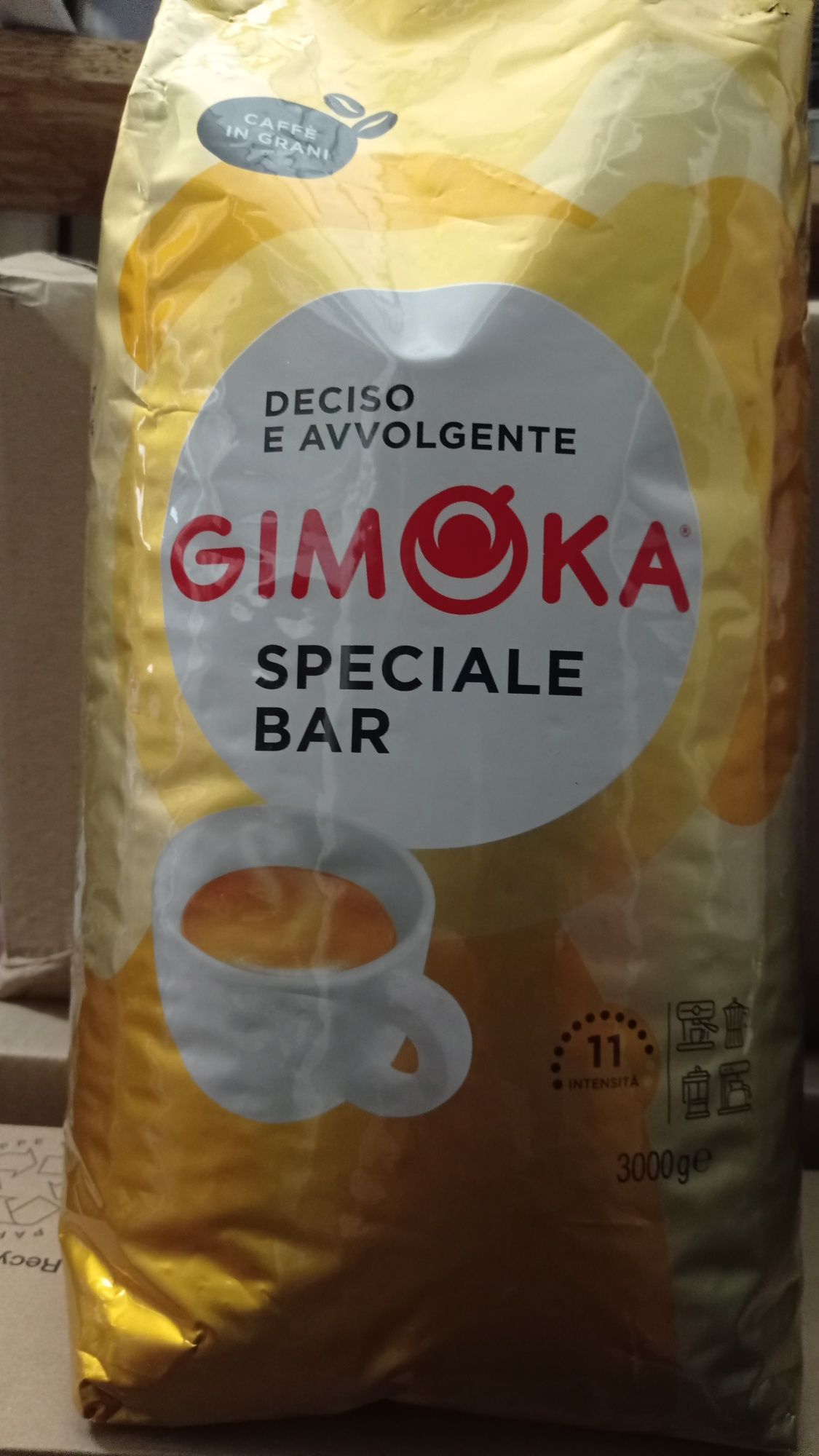 кава зерно Gimoka золота 3кг