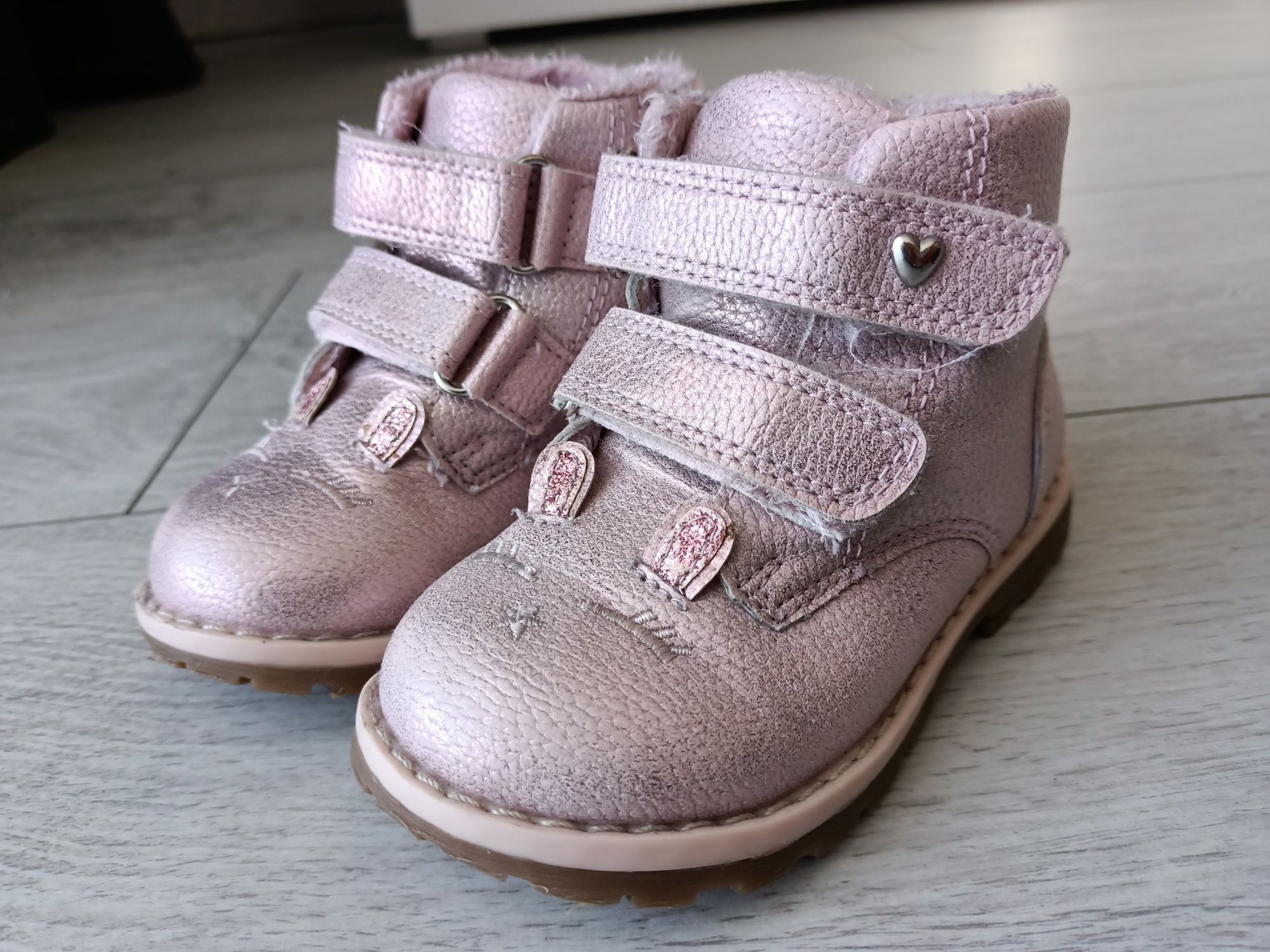 Buty kozaki r. 23 (14,8cm) Nelli Blu zimowe