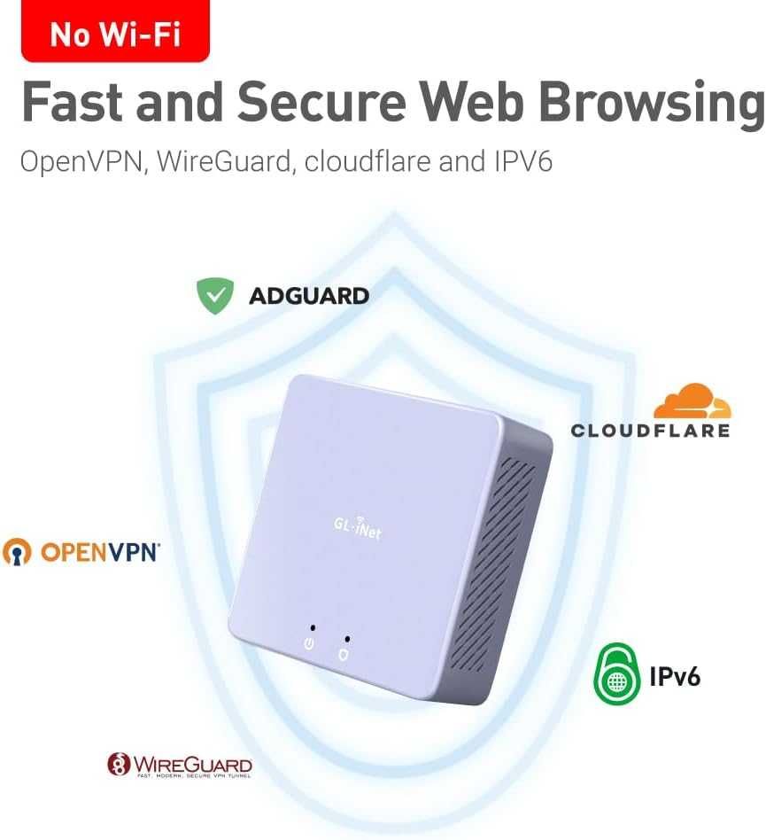 GL.iNet MT2500 (Brume 2) Mini VPN