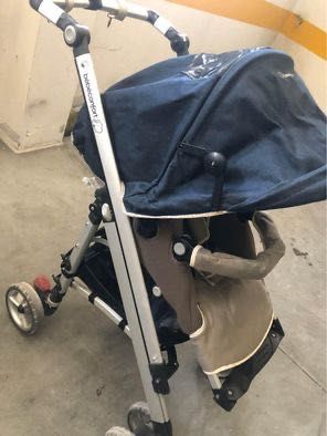 Carro bebé e Ovo c/Base Isofix e capas de chuva -bebeconfort