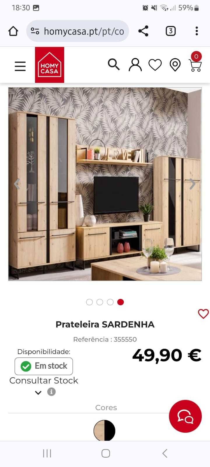 Prateleira Sardenha Homy Casa NOVA