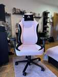 Cadeira Alpha Gamer cor de rosa
