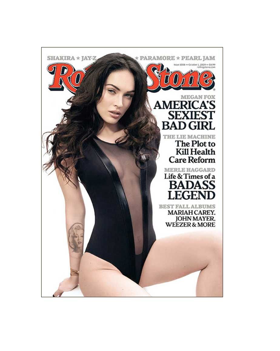 Plakat Megan Fox Rolling Stone Stan Bardzo dobry 61x91,5 cm