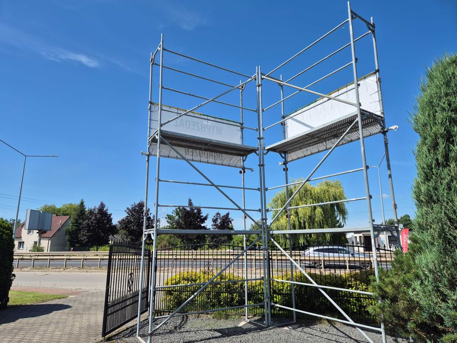 Rusztowanie elewacyjne, fasadowe, ramowe Stabilo Krause 100 m 2.