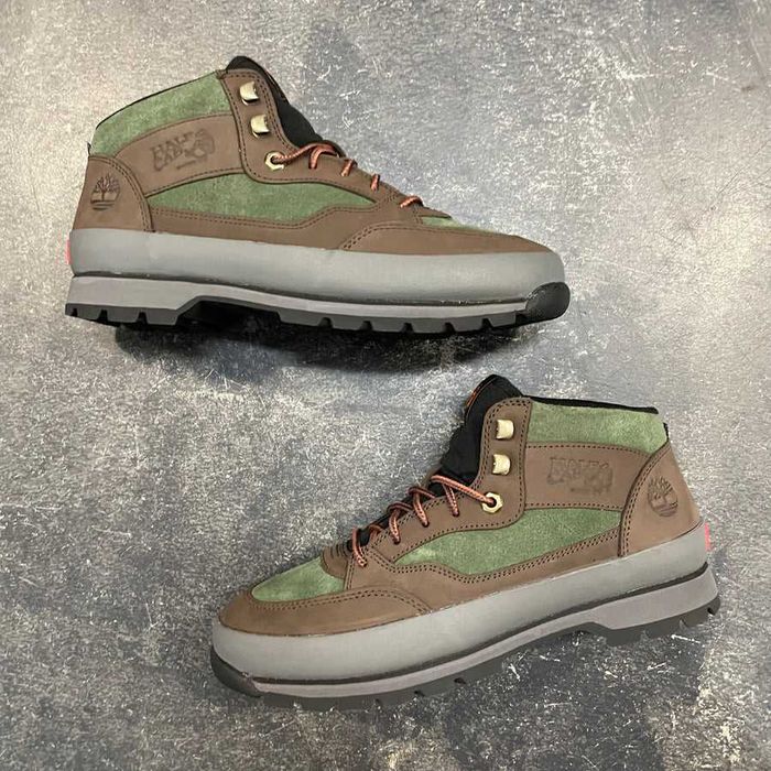 Vans x Timberland Half Cab Hiker Boots - Green/Brown